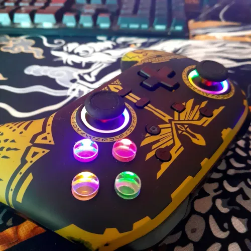 Controle Sem Fio BSP-S08 Edição Especial Zelda (PC, Switch, PS4, Celular)
