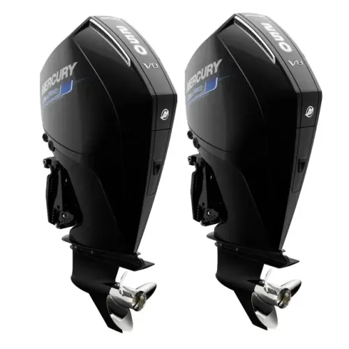 Parelha Mercury 250HP SEA PRO - Motores Novos