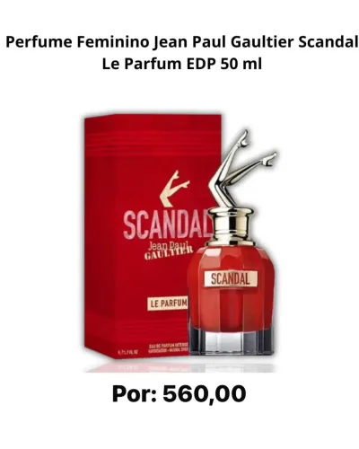 PERFUME FEMININO SCANDAL 50ML