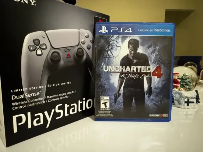 Uncharted 4: A Thief's End PS4 Original Mídia Física