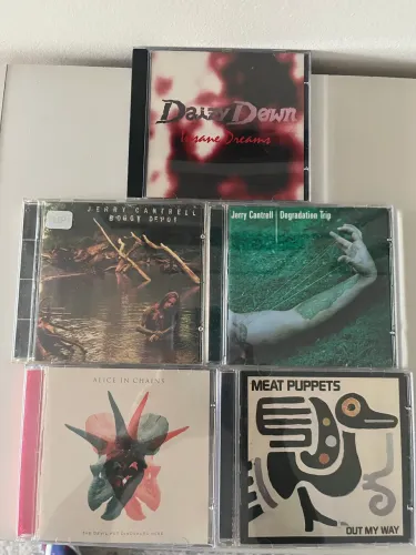 Lote CDs Grunge Alice in Chains Meat Puppets