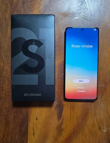 OPORTUNIDADE- SAMSUNG S21 ULTRA 256G 12 RAM