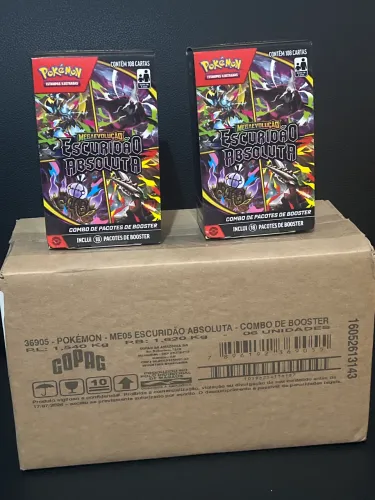 Caixa com 6 combo de Boosters Escuridão Absoluta