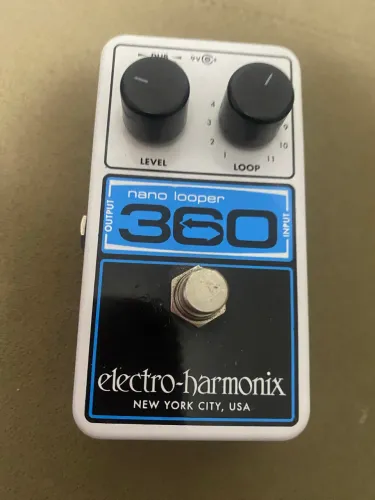 Electro-Harmonix Pedal de efeitos Looper Nano Looper 360