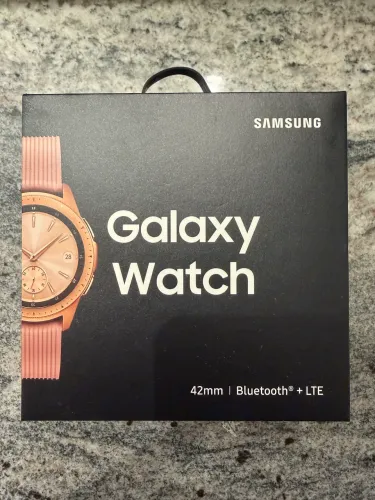 Samsung Galaxy Watch 42mm LTE (Rose Gold) - Impecável! Único Dono c/ Nota Fiscal