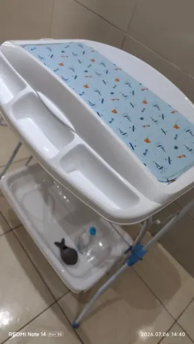 Banheira com Suporte a Trocador