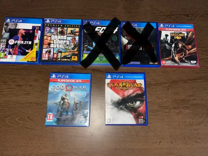 PROMOÇÃO: Leve 5 Jogos de PS4 e Pague 4! (Infamous de Graça)