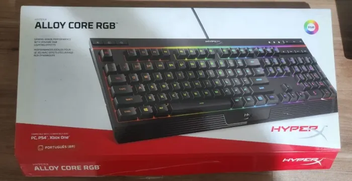 Teclado Gamer HyperX Alloy Core RGB - ABNT2