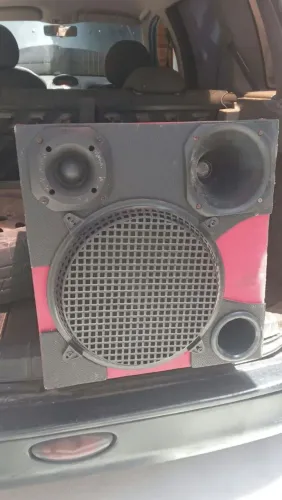 Vendo Caixa de Som 12 alto ? 250RMS,Corneta 100RMS e Twitter 100RMS