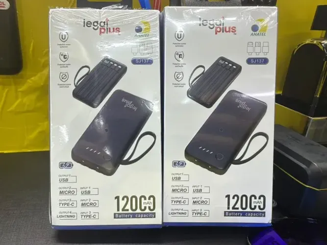 bateria portátil Power Bank 12000A