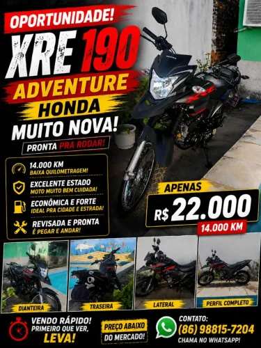 Moto XRE 190 ADVENTURE