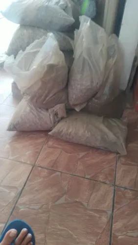 Pedra brita para construção 