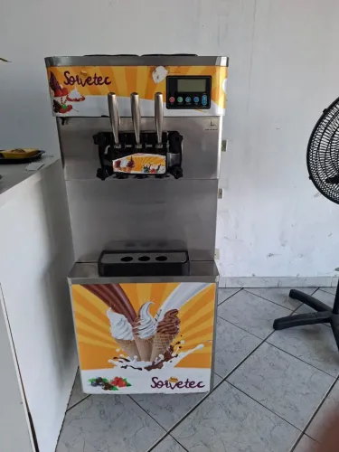 Máquina de sorvete italiano 