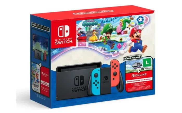 Nintendo switch v2 64gb  desbloqueado 