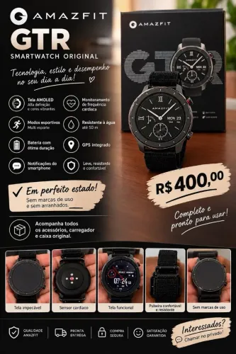 Relógio Amazfit GTR