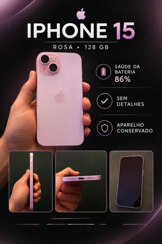 Iphone 15 Rosa 128g