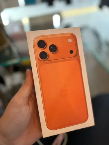 17 pro max 256gb Laranja R$7.899,00 a vista novo lacrado