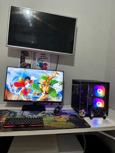 Pc gamer completo novo e garantia - r7 5700G mega promoção loja wyll informática