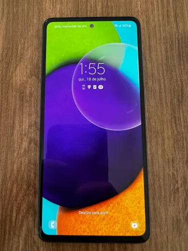 Smartphone Samsung Galaxy A52 lilás 