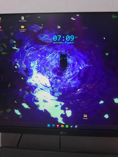 Monitor gamer LG 100hz Modelo 24ms500-B