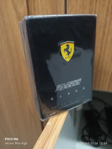 Perfume eua de toilette Ferrari Black masculino
