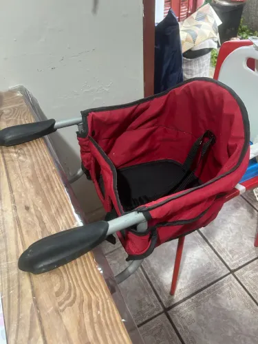 cadeirinha de alimentação portátil caddy hook on chicco