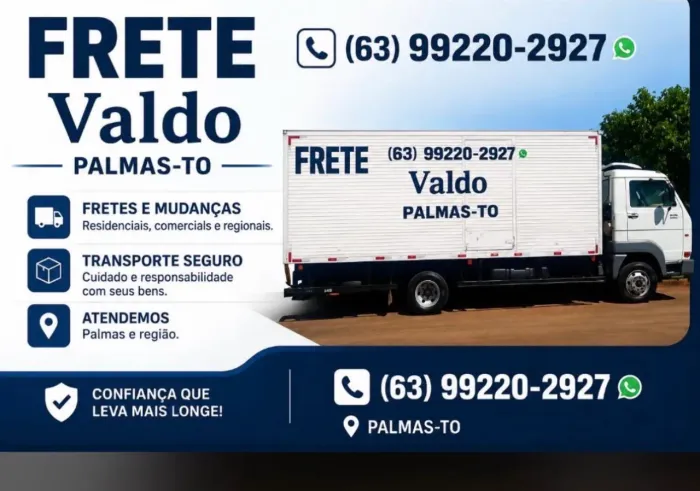 Frete e mudanças 