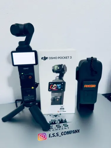 DJI Osmo Pocket 3 - Impecável | Completa + Acessórios | NF e Garantia