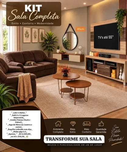 Combo Sala Perfeita