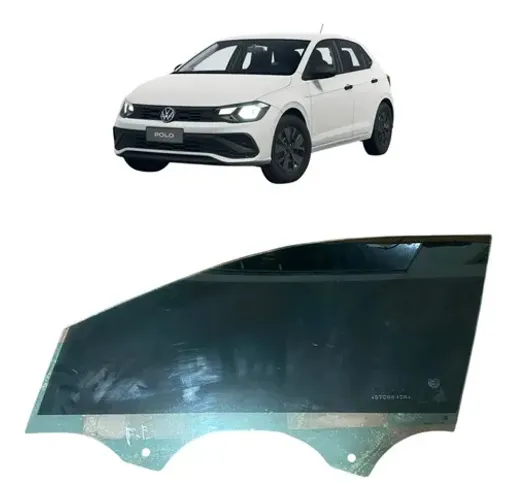 Vidro Porta Dianteira Esquerda Vw Polo Track 2025