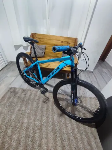 Bicicleta track aro 29 freios hidráulico,cubo barulhento,grupo de marcha 12v por 1