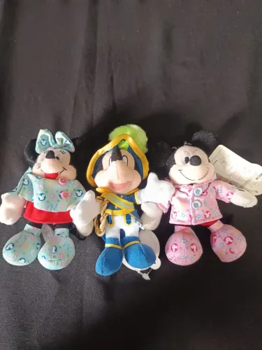 Coleção Pelúcias Mickey e Minnie