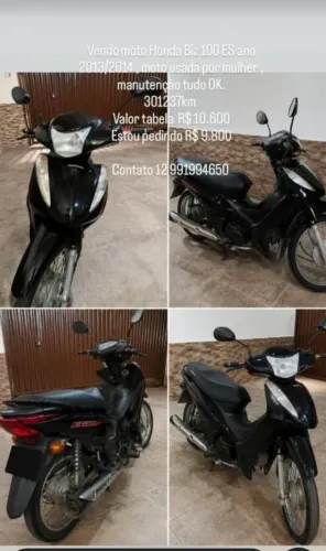 Vendo moto Biz
