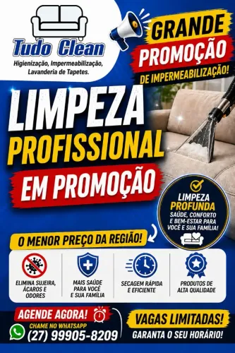 Promoção Higienização de estofados sofa