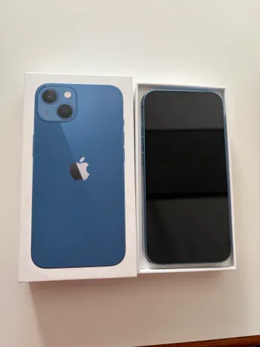 IPhone 13, azul, capacidade 256g
