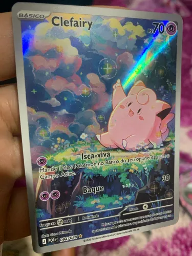 CARTA POKÉMON CLEFAIRY 094/088 EM PERFEITO ESTADO
