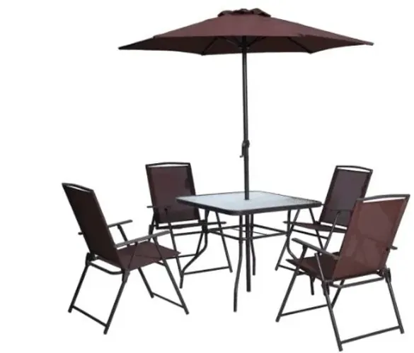 Mesa Gourmet com Guarda Sol