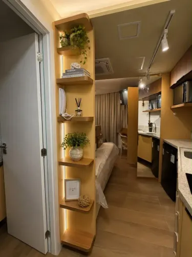 Flat mobiliado para aluguel 22 m2 tipo studio em bairro do Recife - Recife - PE