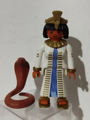 Playmobil importado raríssimo Cleópatra com Serpente.