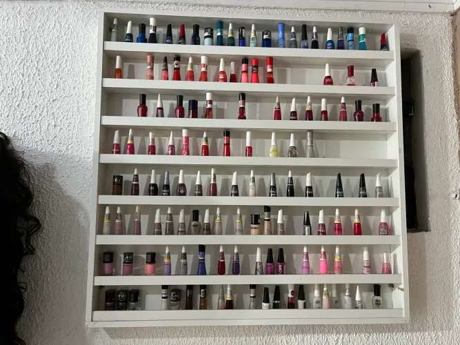 expositor de esmaltes