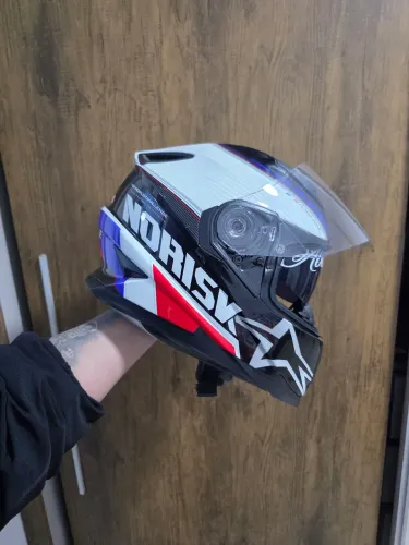 capacete norisk frança tamanho 58
