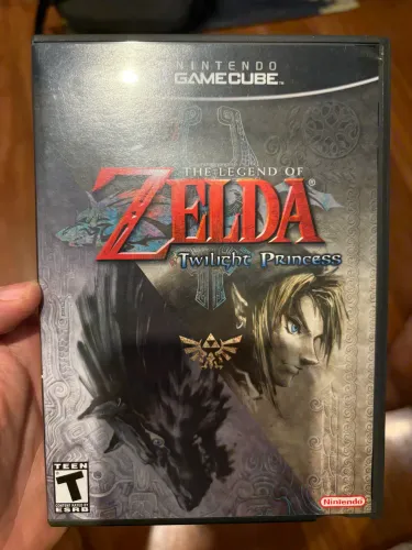 Jogo Zelda Twilight Princess Nintendo GameCube (com Caixa e Manual, Completo) 