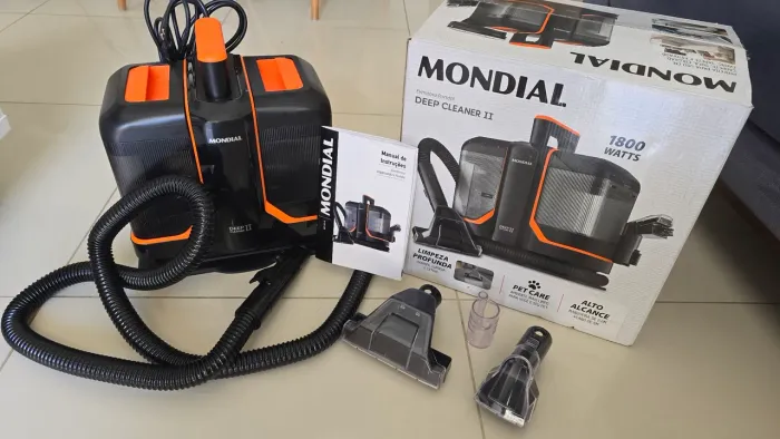 [NOVO] Extratora e Higienizadora Portátil Mondial Deep Cleaner II 1.800W 110V WXP-02-O