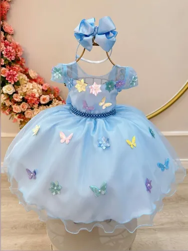 Vestido Jardim encantado infantil