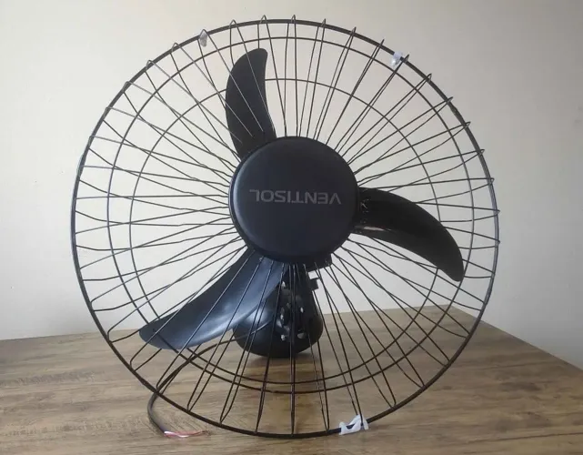 VENTILADOR DE PAREDE E TETO VENTISOL 50 CM POUCO USO