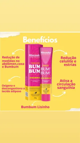 Gel firmador bumbum!