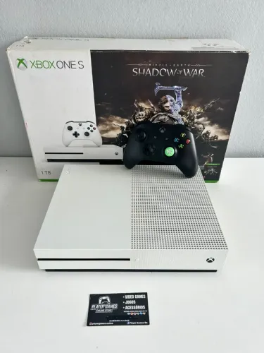 Xbox One S Memória 1TB Completo (Aceito Cartão)