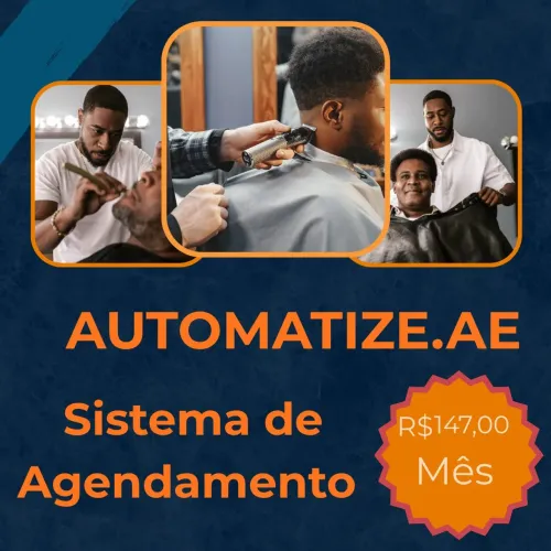 Sistema Barbearia Com Agenda Online + Secretária IA No Whatsapp