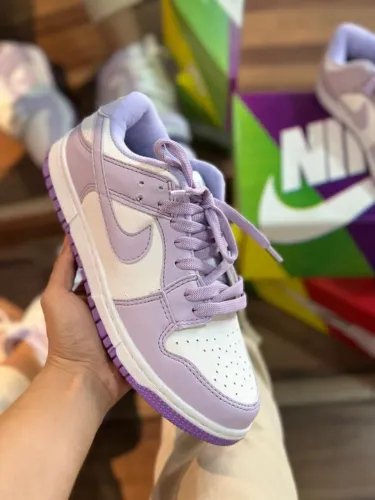 Tênis Nike Dunk SB Premium Cor: Lilás/Branco Feminino