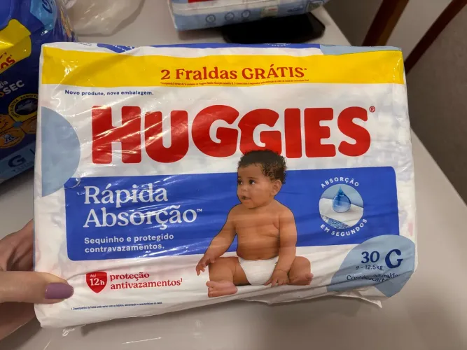 Fraldas descartáveis